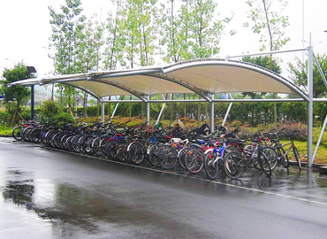 自行車(chē)停車(chē)棚膜結(jié)構(gòu)