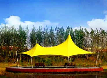 公園景區(qū)遮陽(yáng)棚景觀(guān)膜結(jié)構(gòu)